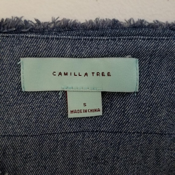 NEW Denim Polka Dot Womens Stretch Jean Jacket NWT - Picture 5 of 5